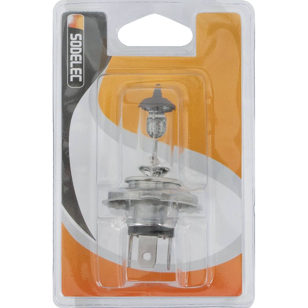 Ampoule H4 12V 100/80W P43t blanche - SODELEC - 16017