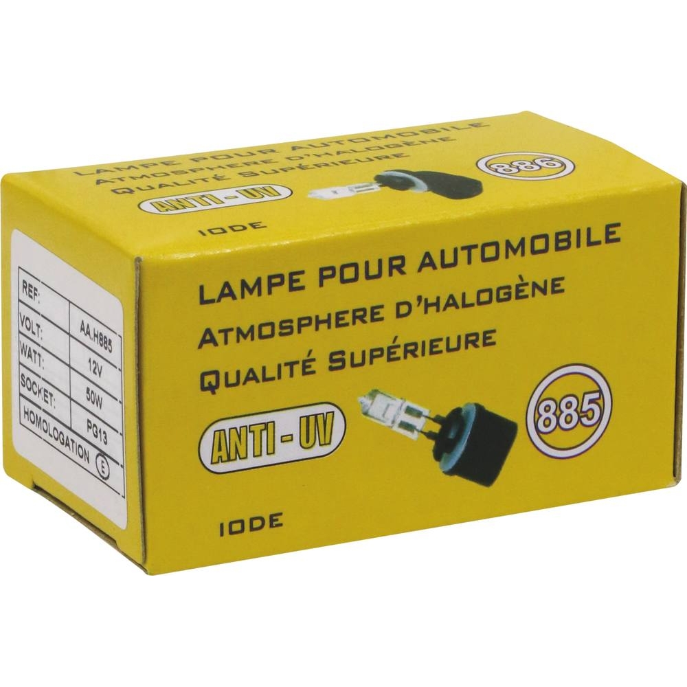 Ampoule H885 12V 50W PG13 SODELEC - 16022