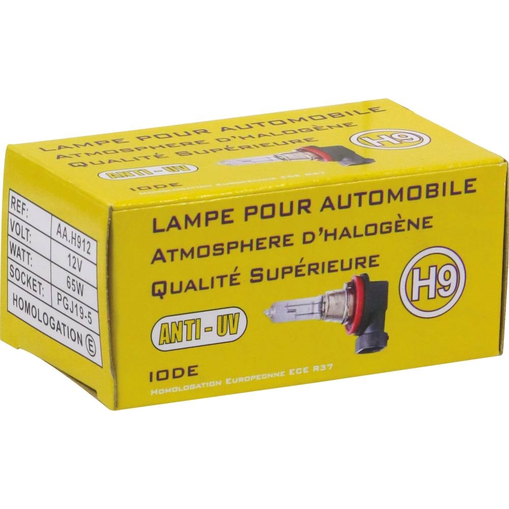 Ampoule H9 12V 65W PGJ19,5 SODELEC - 16026