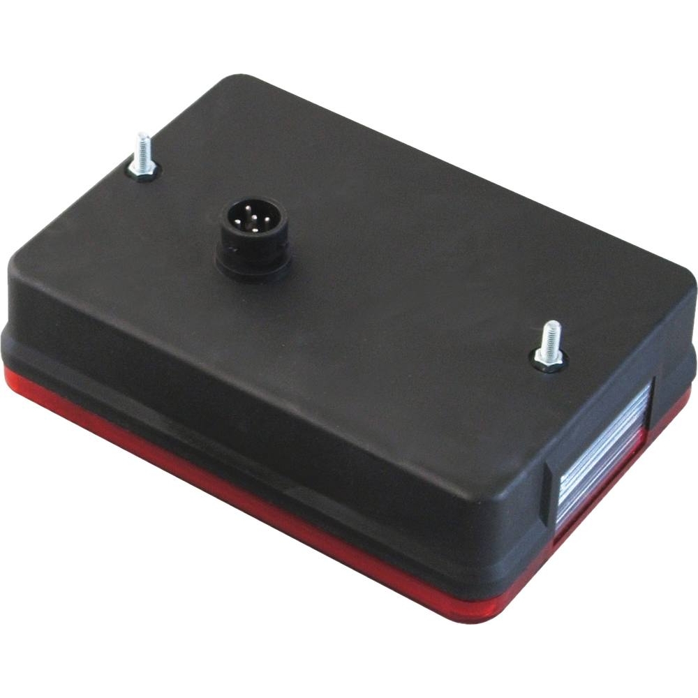 Feu arrière rectangle gauche 12V 6 fonctions 188x135mm AJ.BA - 16048