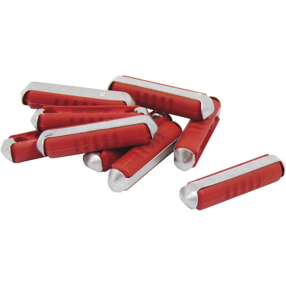 Fusible steatite 25A rouge - de 10 pcs SODELEC - 16059