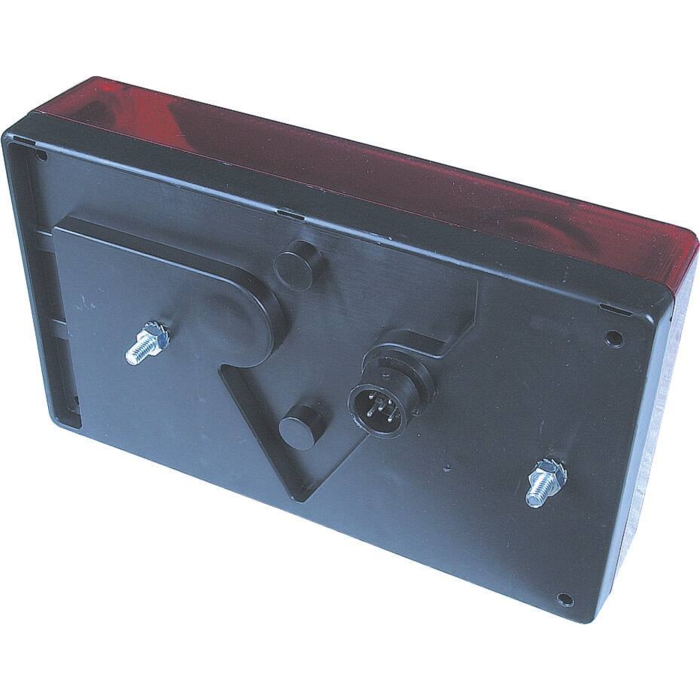 Feu arrière rectangle gauche 12V 6 fonctions 235x135mm AJ.BA - 16103