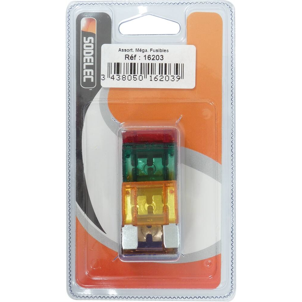 Fusible enfichable maxi assortiment - de 5 pcs SODELEC - 16203
