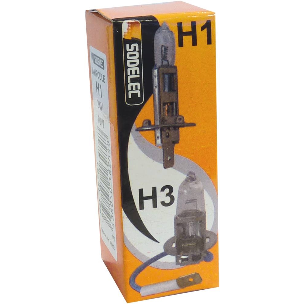 Ampoule H3 12V 55W Pk22s SODELEC - 16230