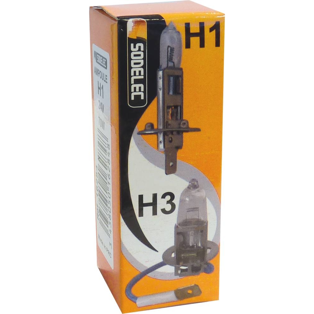 Ampoule H3 12V 100W Pk22s - SODELEC - 16234