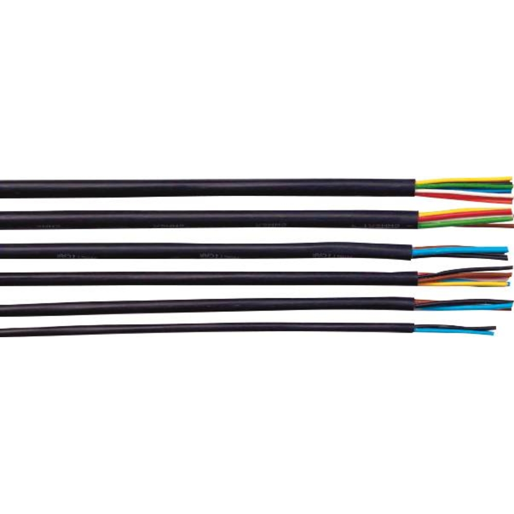 Câble multi-conducteur ADR 2x0,75mm² noir - 25m - 16482