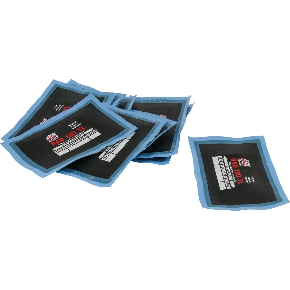 Emplâtre pour pneus RAD 120TL 2 plis 80x125mm REMA TIP TOP - 16658