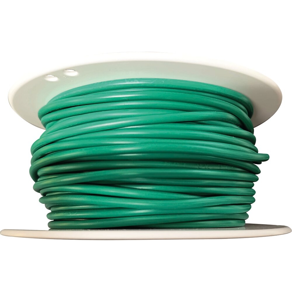 Fils de câblage souple 1,5mm² vert - 25m - 16714