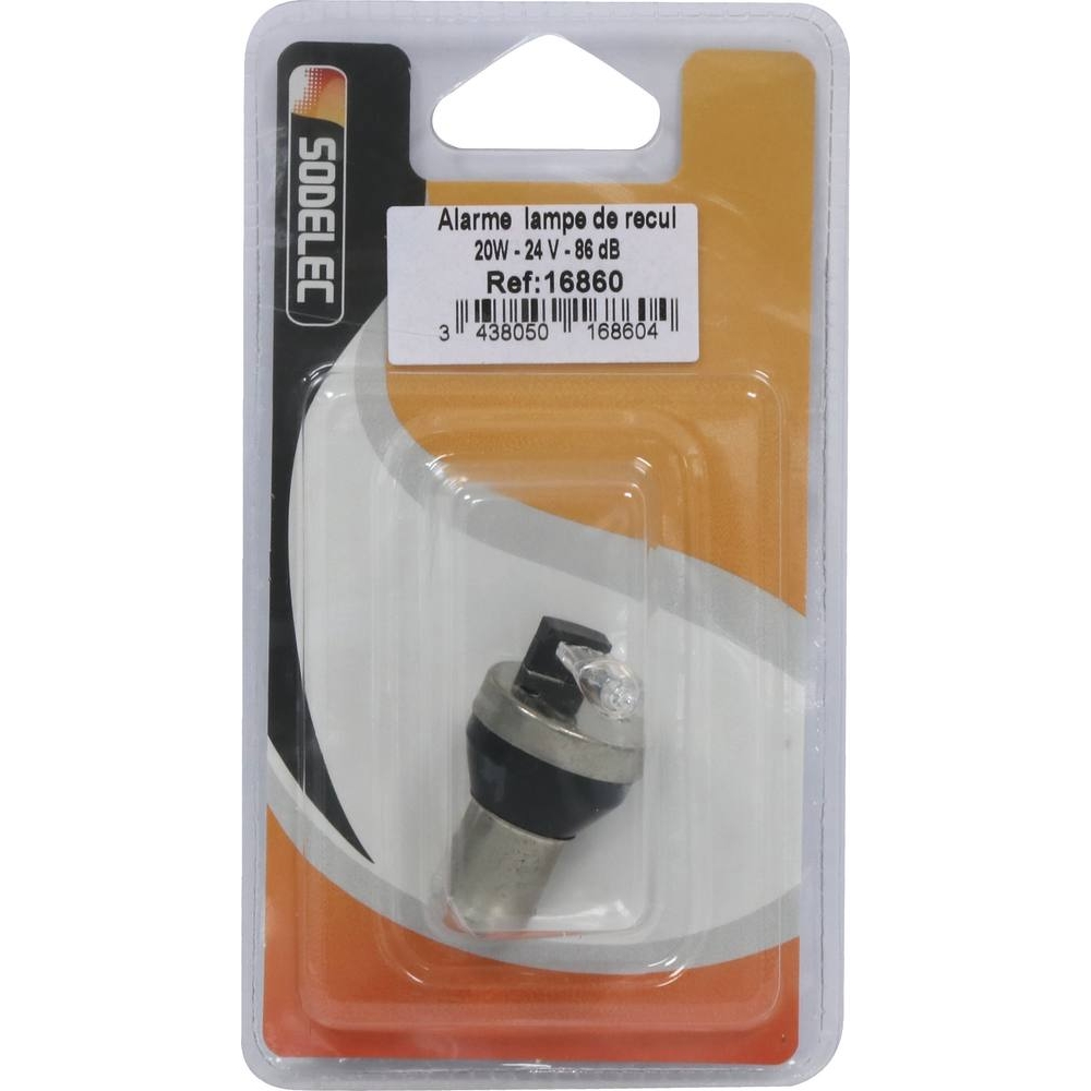 Alarme/ampoule de recul 24V 86dB culot BA15S - 16860
