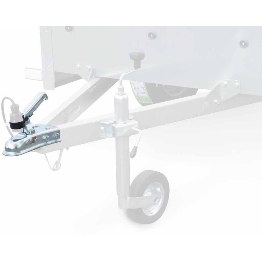 Tête d'attelage 800kg pour timon en V de 50mm ALKO - 16948