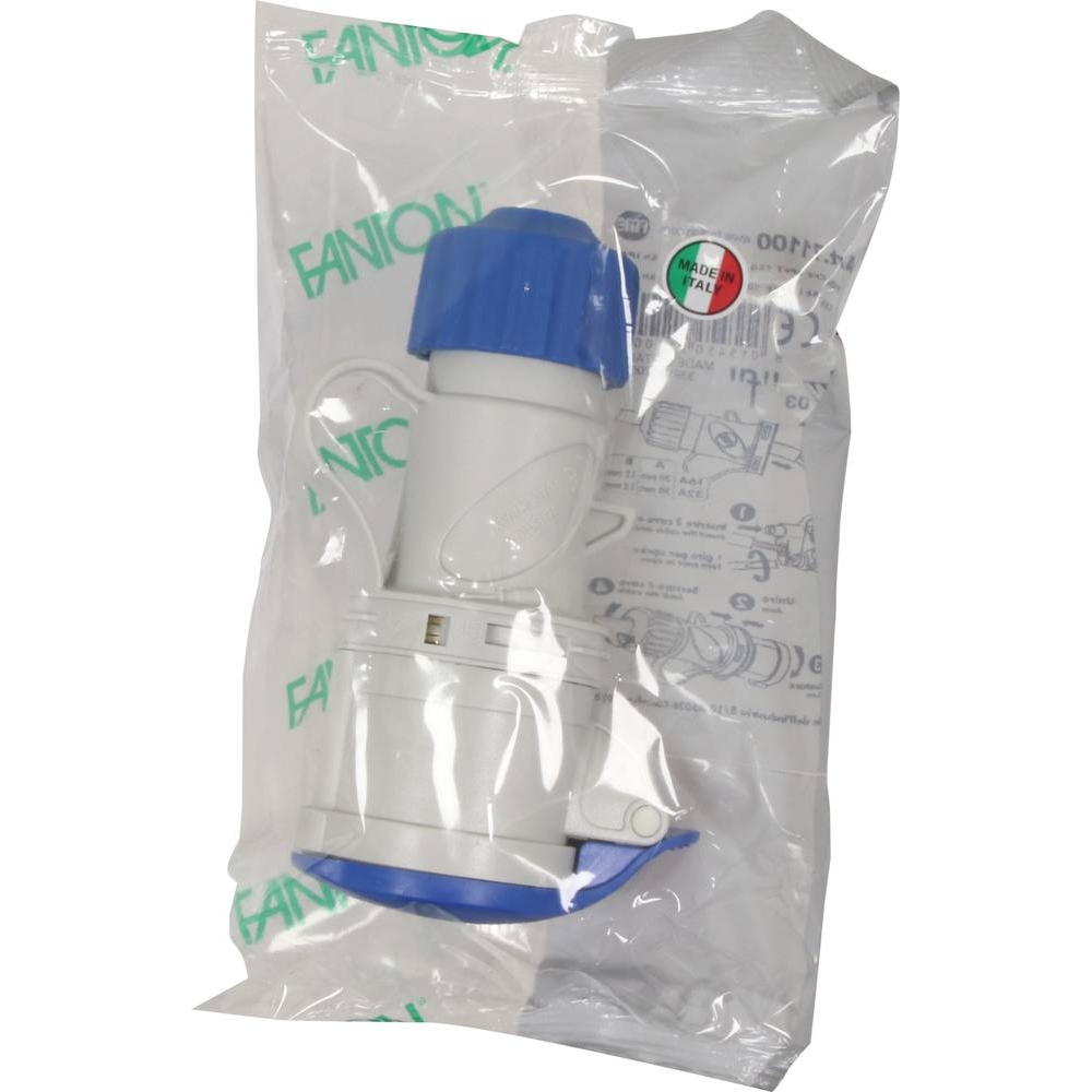 Fiche femelle CE17 2P+T 230V FANTON - 16958
