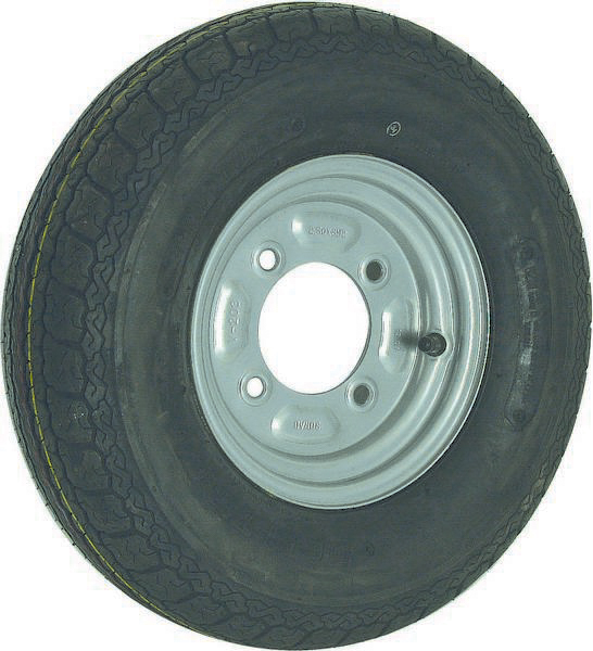 Roue complete avec jante 4 trous 8' - 16962