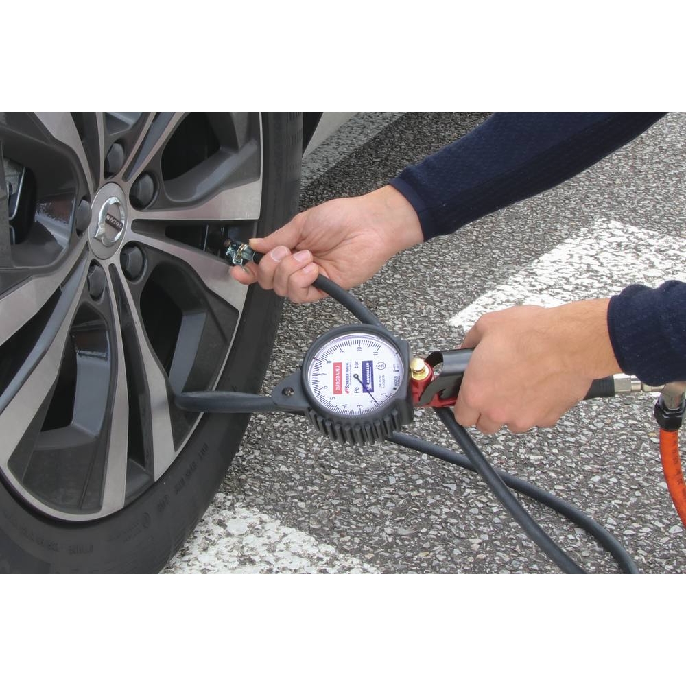 Pistolet de gonflage 11 bar tuyau 1,5m MICHELIN - 17033
