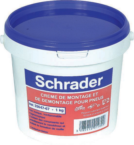 Creme de montage pour pneumatique SCHRADER - 17040