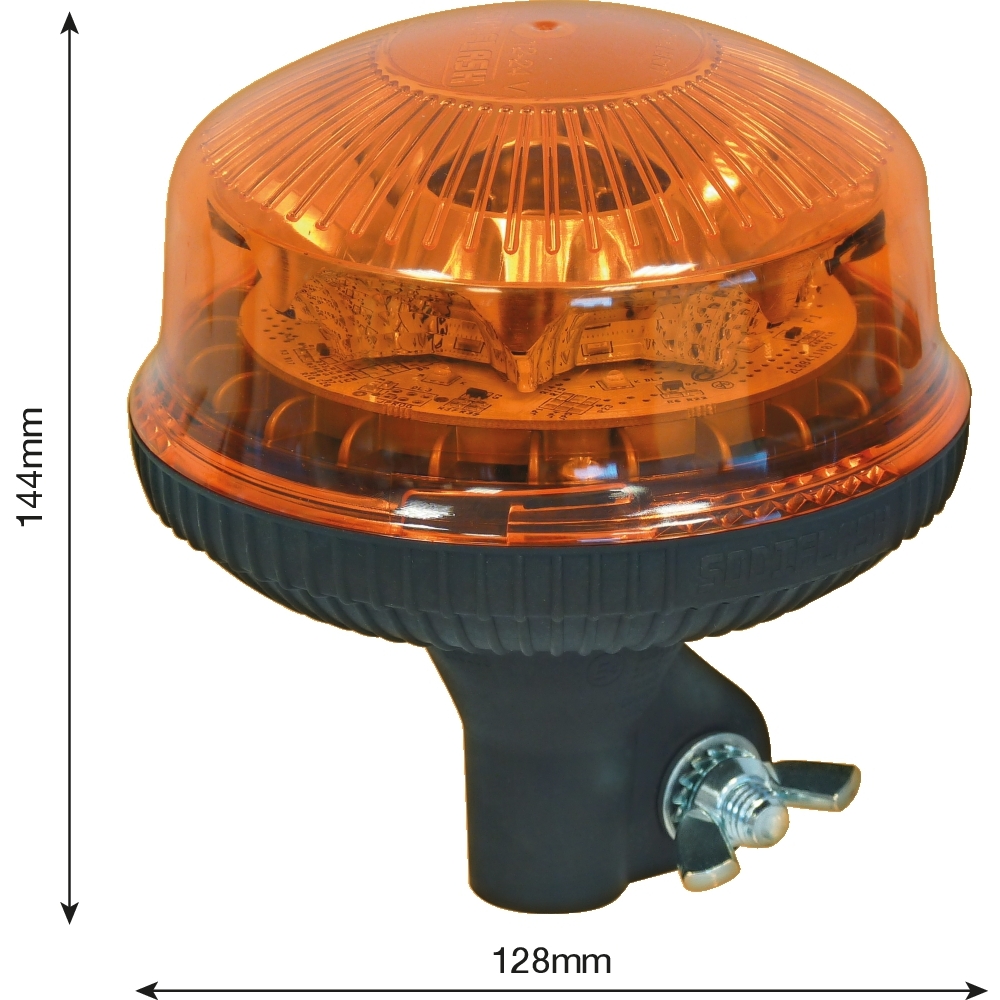 Gyrophare LED rotatif sur tige flexible SODIFLASH - 17054