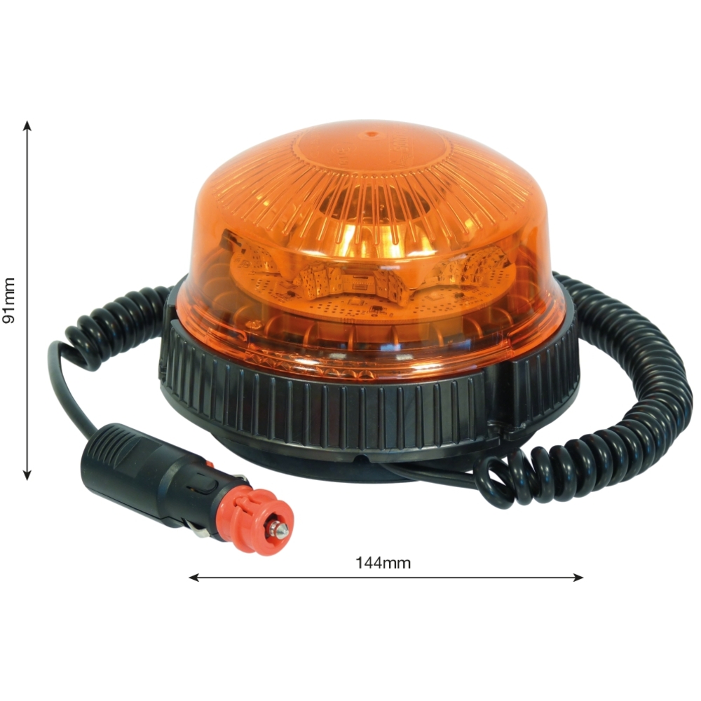 Gyrophare LED rotatif magnétique SODIFLASH - 17056