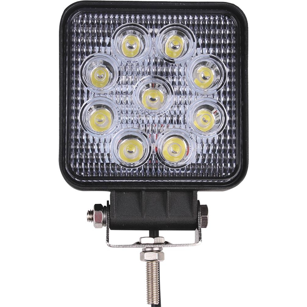 Phare de travail carré LED 10/30V 27W 1800 lumens faisceau large SODIFLASH - 17073