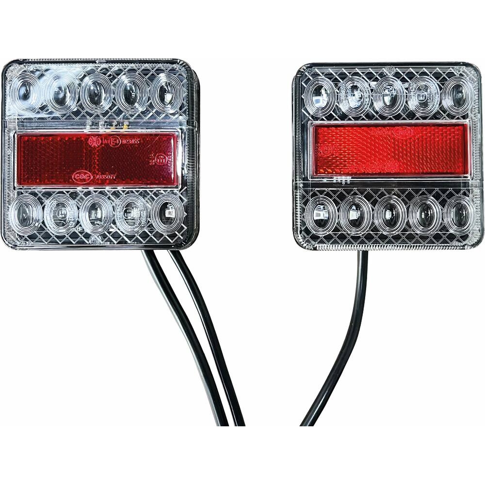Kit de signalisation arrière LED 12V 7,5m magnétique - SODIFLASH - 17237