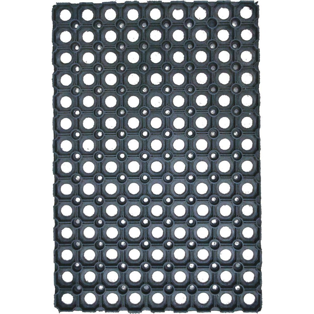 Tapis caillebotis 100% caoutchouc 400x600mm KARZHAN - 17257
