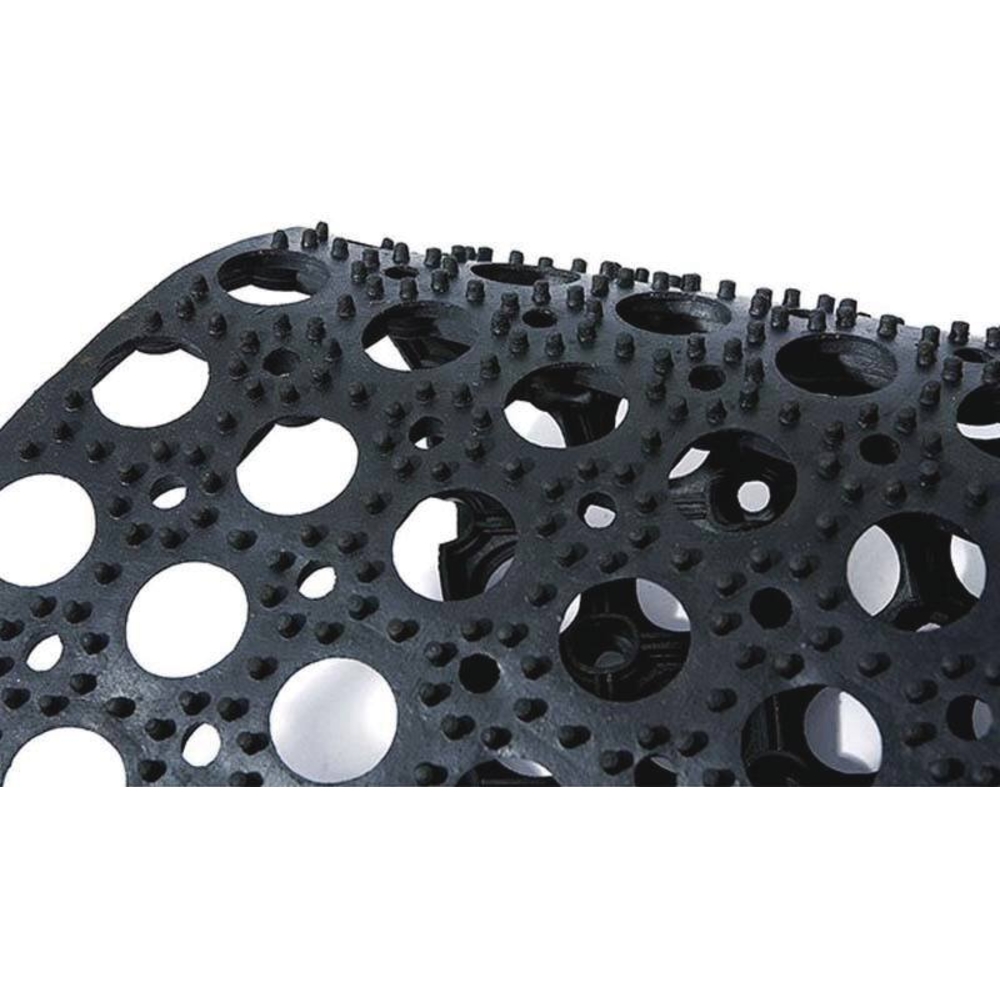 Tapis caillebotis 100% caoutchouc 800x1200mm KARZHAN - 17259