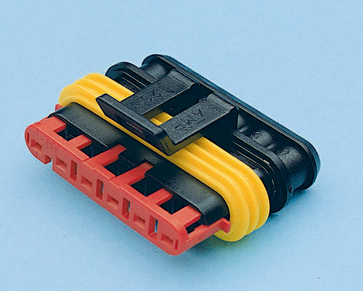 Lot 5 connecteur etanche serie 15mm p/ fiche femelle 6 plots - 17308