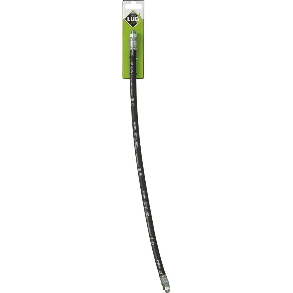 Flexible caoutchouc armé 12mm M10 500mm pour pompe à graisse - carte UMETA - 17318