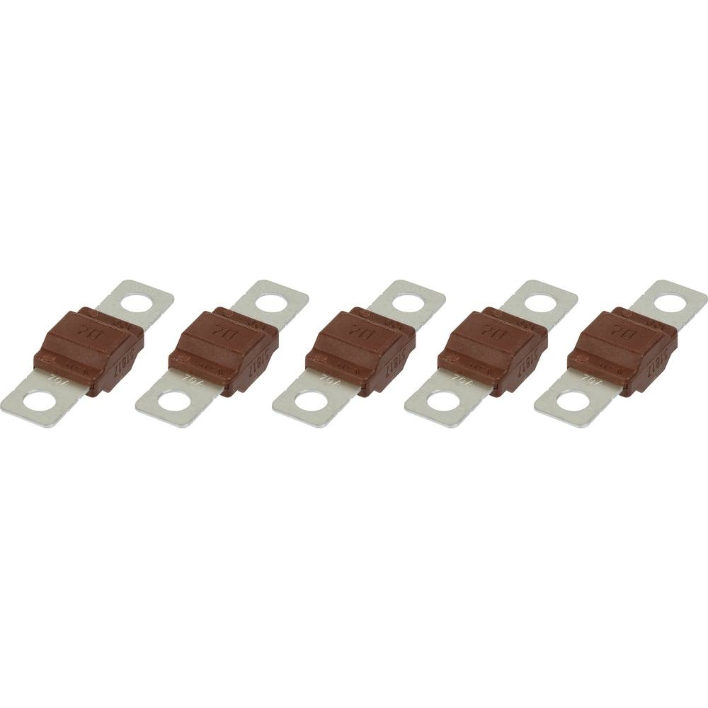 Fusible enfichable midi 70A marron - lot de 5 pcs - 17339