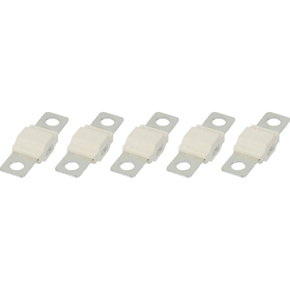 Fusible enfichable midi 80A blanc - lot de 5 pcs - 17340