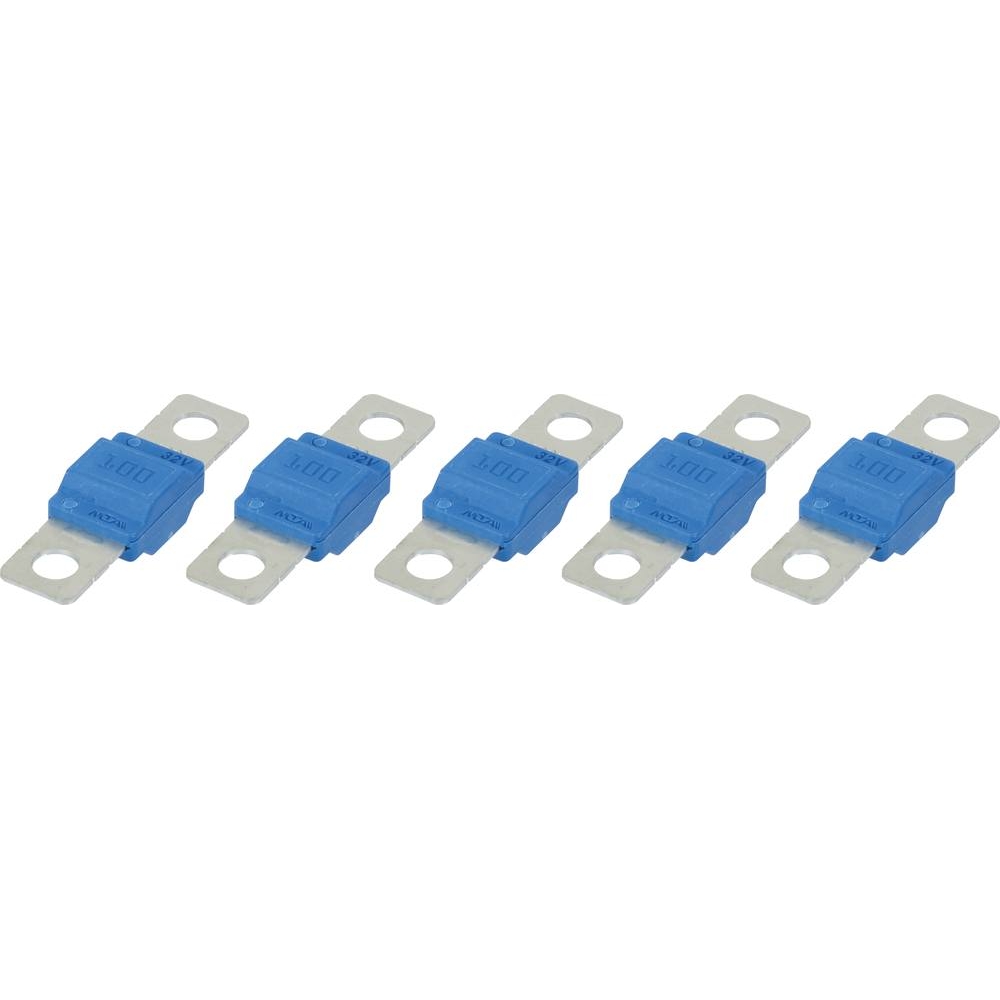 Fusible enfichable midi 100A bleu - lot de 5 pcs - 17341