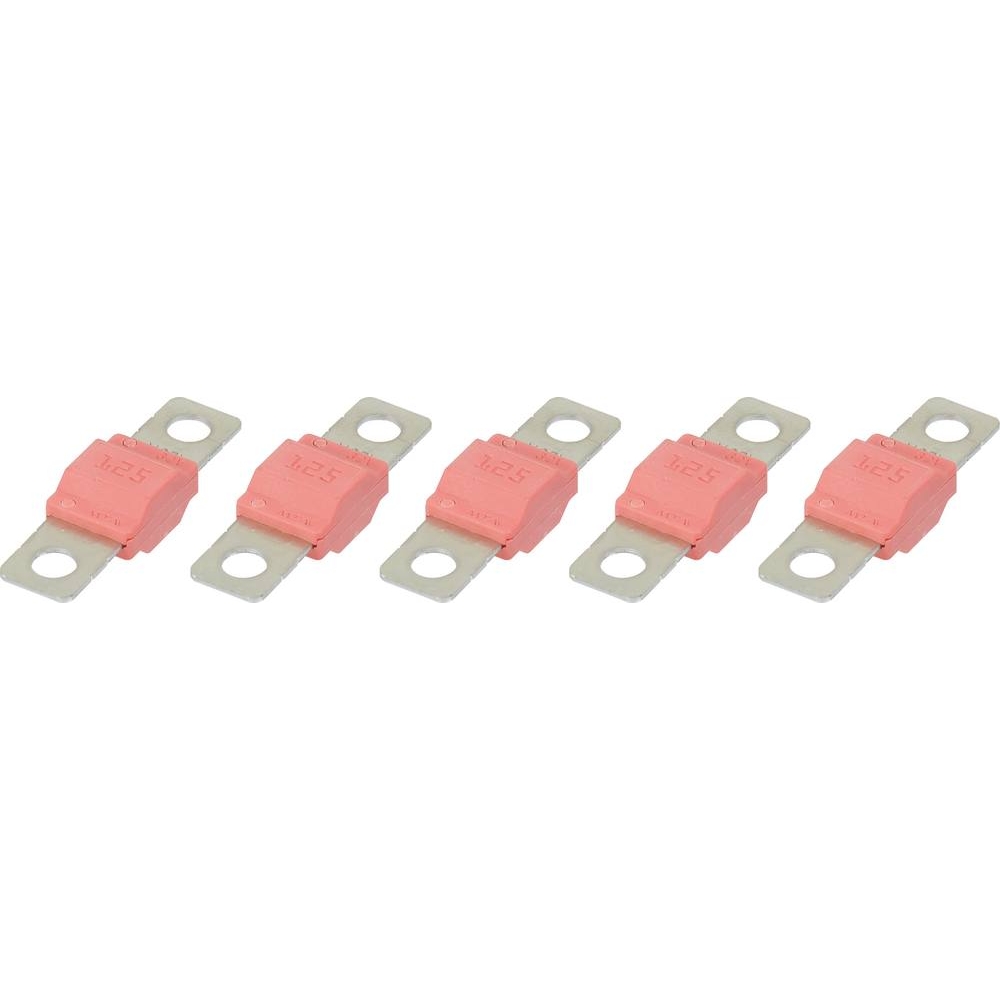 Fusible enfichable midi 125A orange - lot de 5 pcs - 17342
