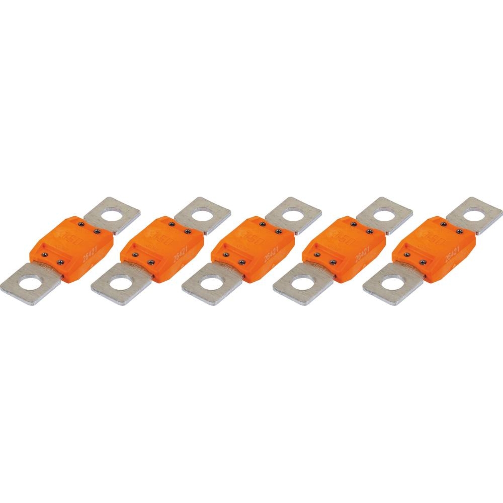 Fusible enfichable méga 150A orange - lot de 5 pcs - 17345