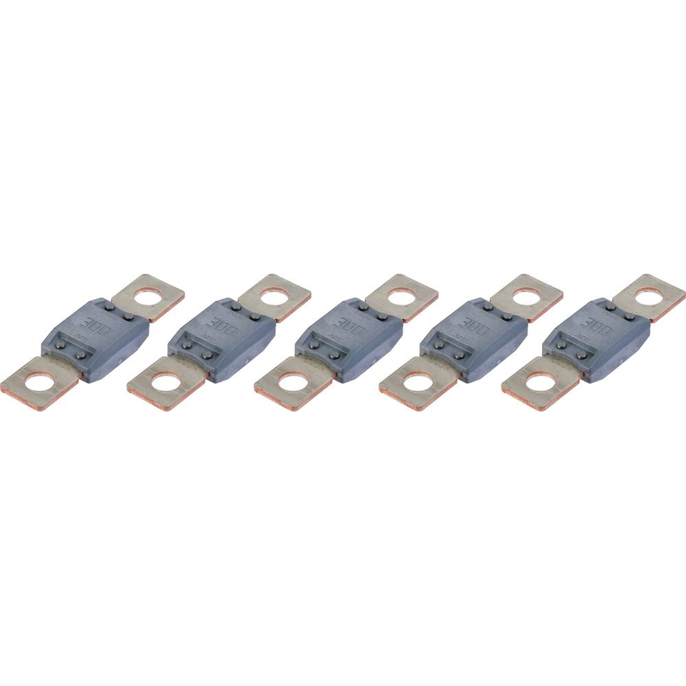 Fusible enfichable méga 300A noir - lot de 5 pcs - 17350