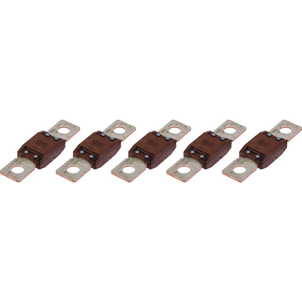 Fusible enfichable méga 500A marron - lot de 5 pcs - 17351