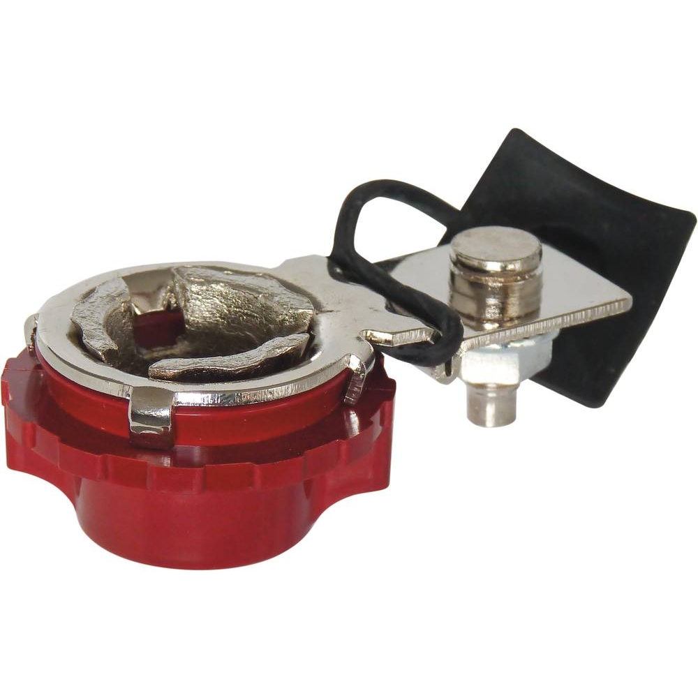 Cosse de batterie VL rouge/à griffes/type Peugeot-Renault - 17359