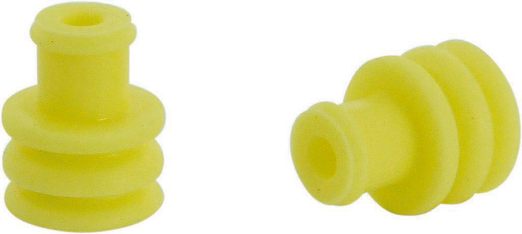 Lot 100 bouchons d'etancheite jaunes d18mm a 24mm - 17362