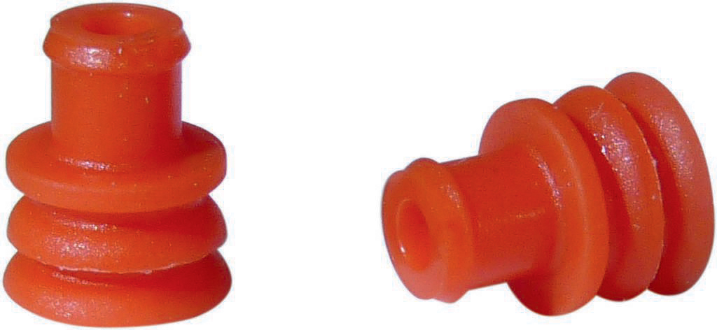 Lot 100 bouchons d'etancheite rouges d25mm a 33mm - 17363