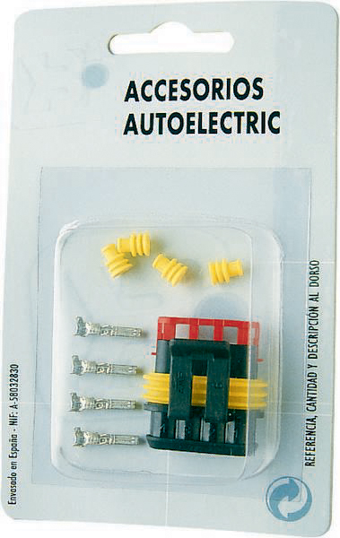Kit de connecteurs 4 plots femelle - 17379