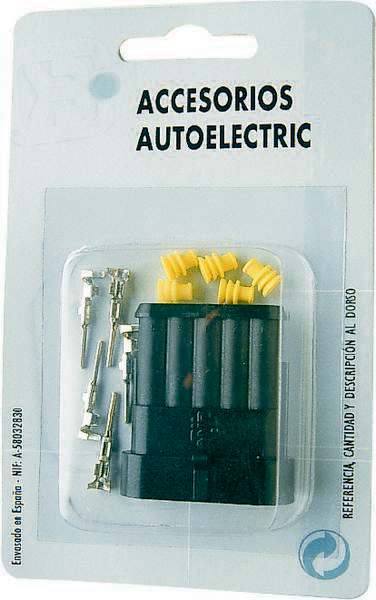Connecteur étanche mâle complet 5 voies - SODELEC - 17382