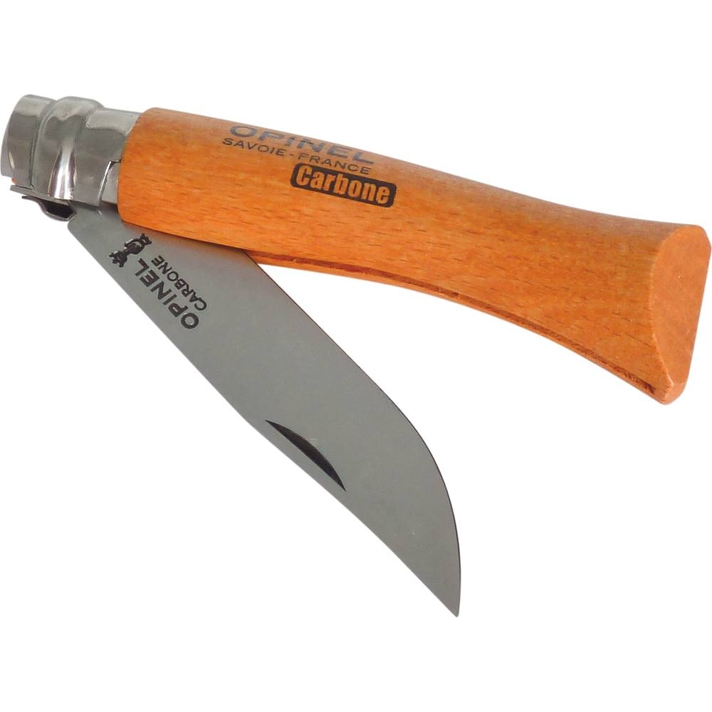 Couteau N°7 avec lame en acier carbone et bague de sécurité OPINEL - 17660