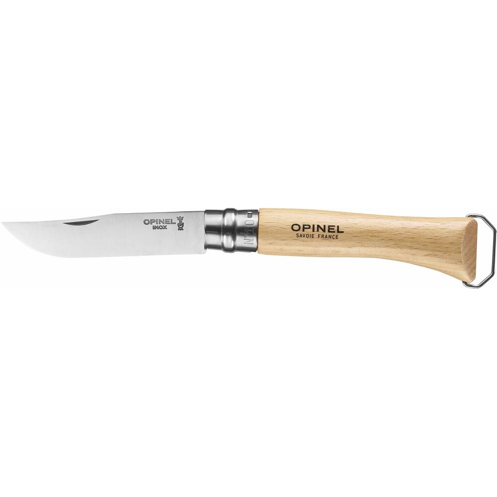 Couteau tire bouchon N°10 avec lame en acier inox et bague de sécurité OPINEL - 17676