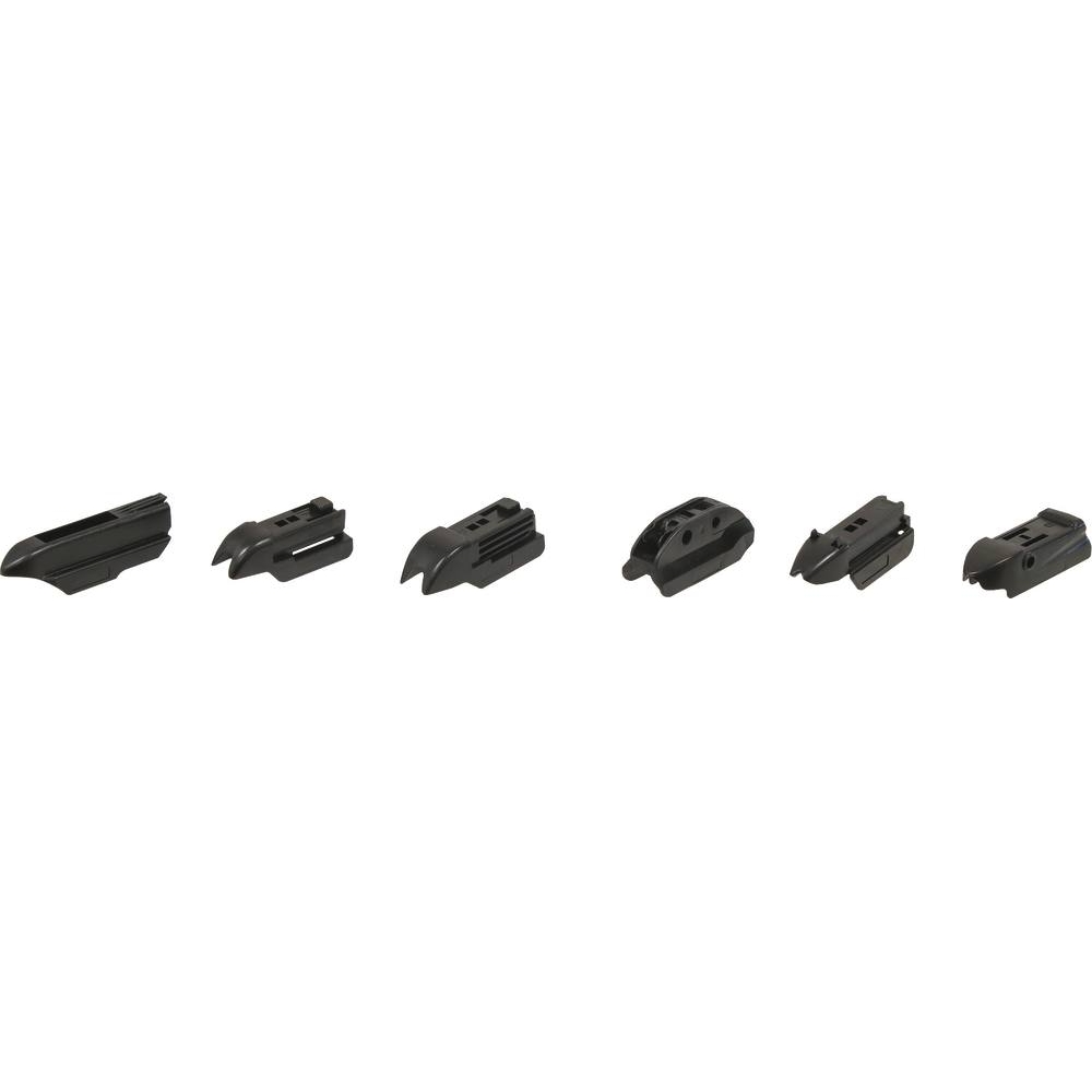 Balai essuie-glace avant plat 400mm avec 6 adaptateurs SODITECH - 17832
