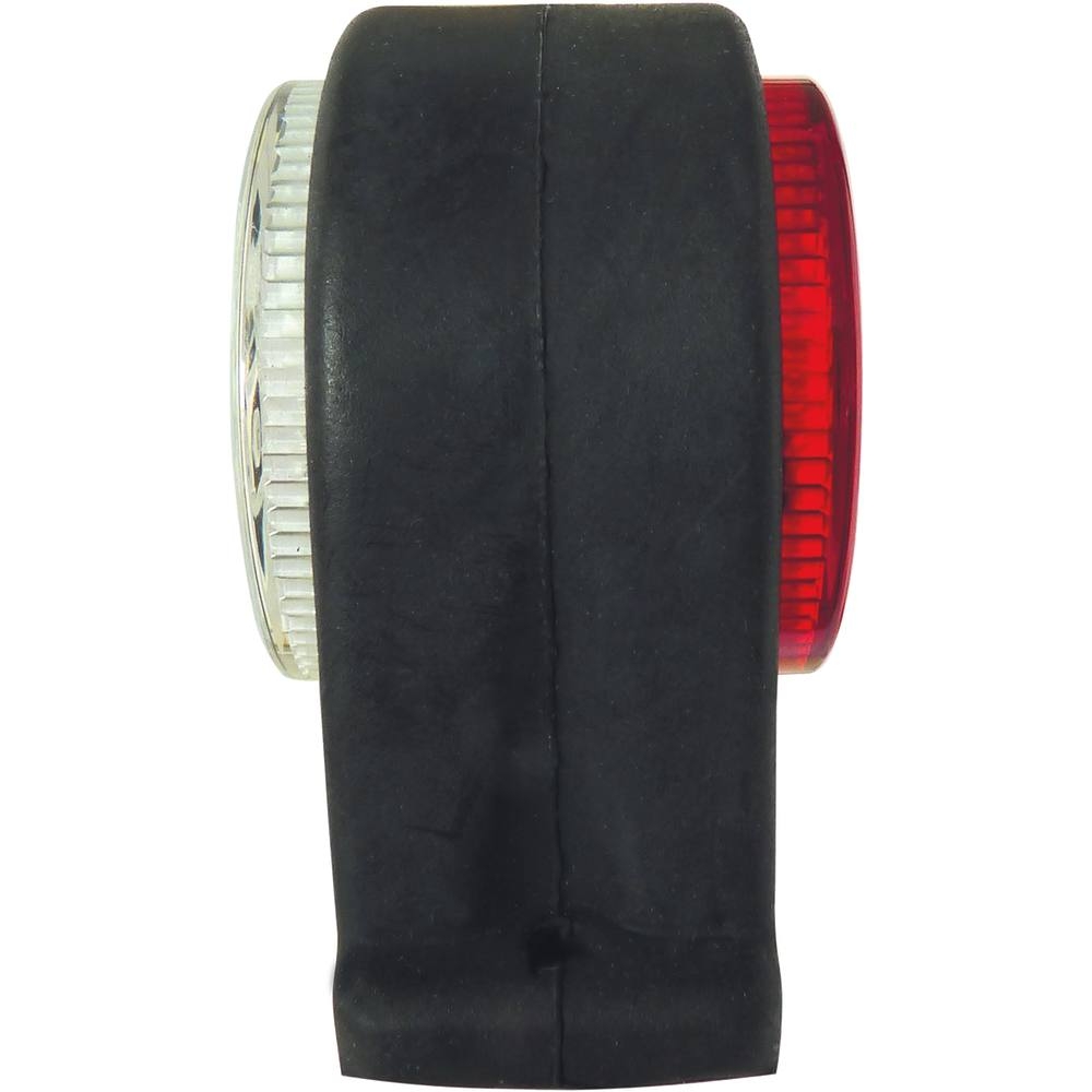 Feu de gabarit LED 10/30V rond rouge/blanc à fixer SODIFLASH - 17946