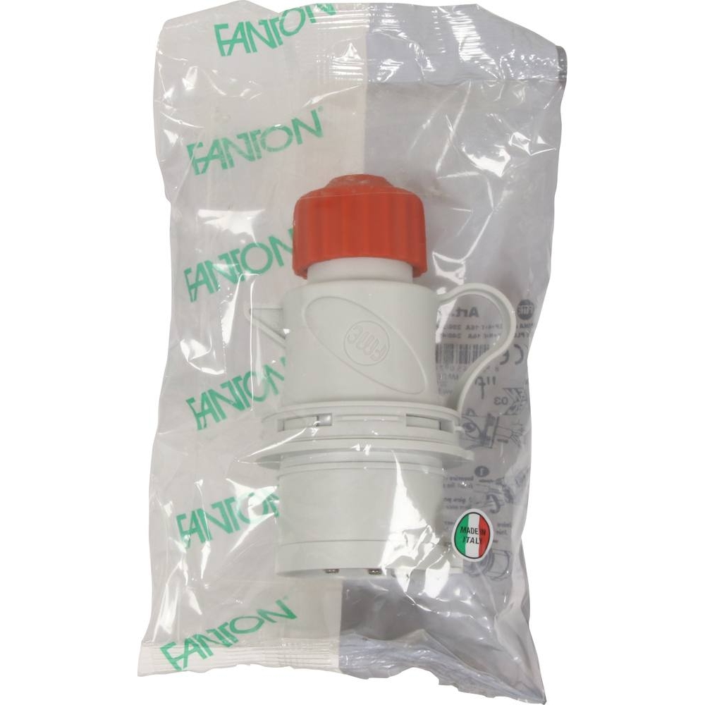 Fiche mâle 5 broches 3P+N+T 400V 16A FANTON - 17956