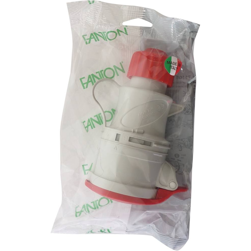 Fiche femelle 5 broches 3P+N+T 400V 16A FANTON - 17958