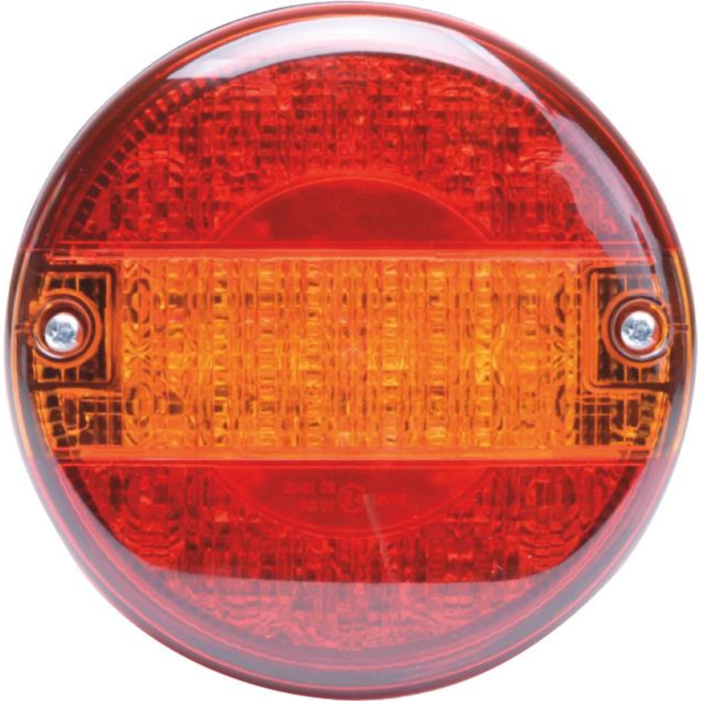 Feu arrière rond LED 12/24V 3 fonctions 140mm SODIFLASH - 17965