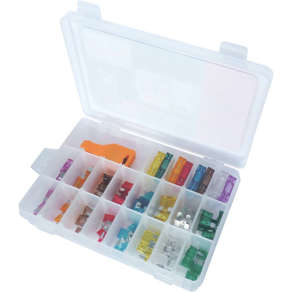 Fusible enfichable mini+standard+maxi assortiment avec testeur - coffret de 88 pcs SODELEC - 17997