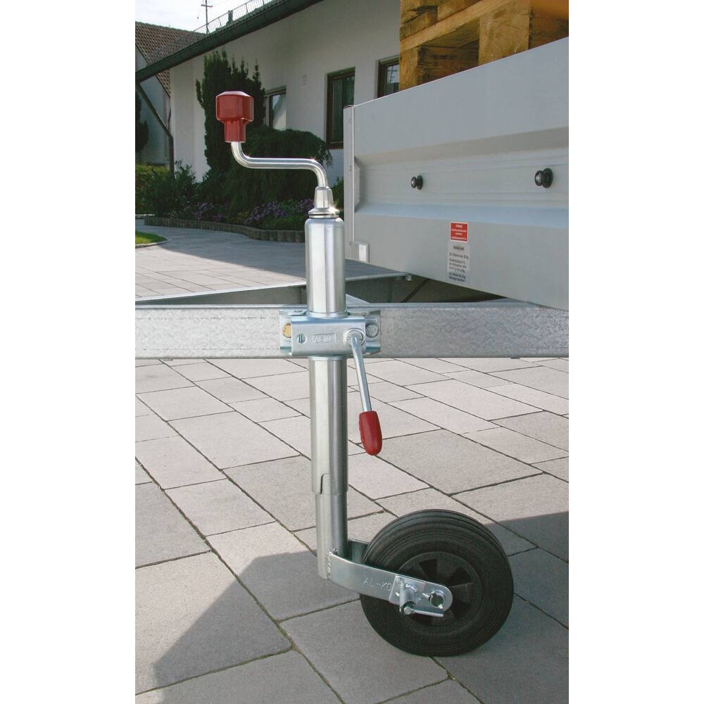 Roue jockey jante PVC 48mm avec blocage de la roue 150kg ALKO - 18026