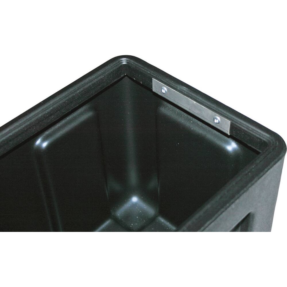 Coffre de rangement en plastique noir 515x220x277 ouverture latérale ALKO - 18076