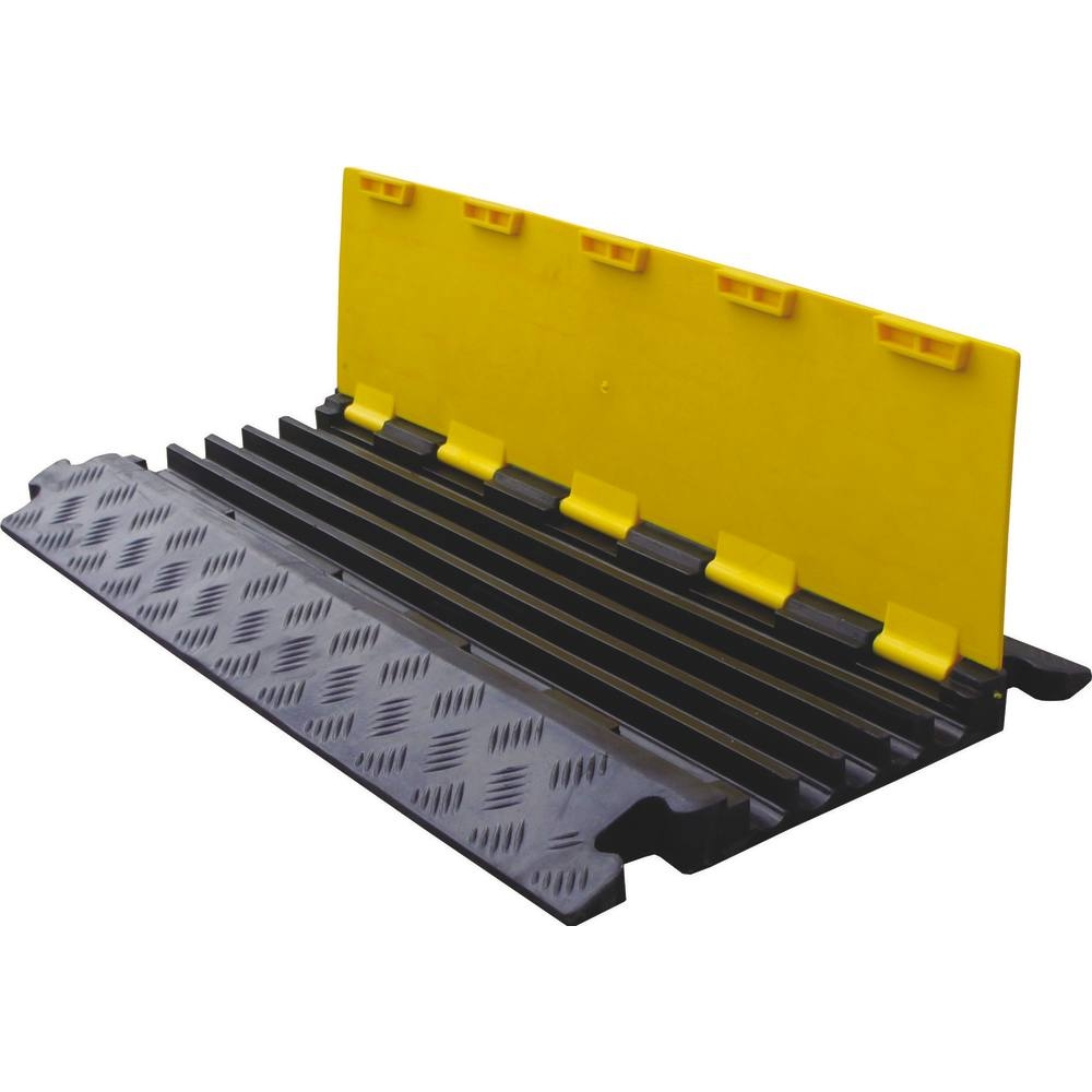 Passe-câble 5 voies 30/35mm en caoutchouc avec couvercle 910x500x45mm DRAKKAR - 18149