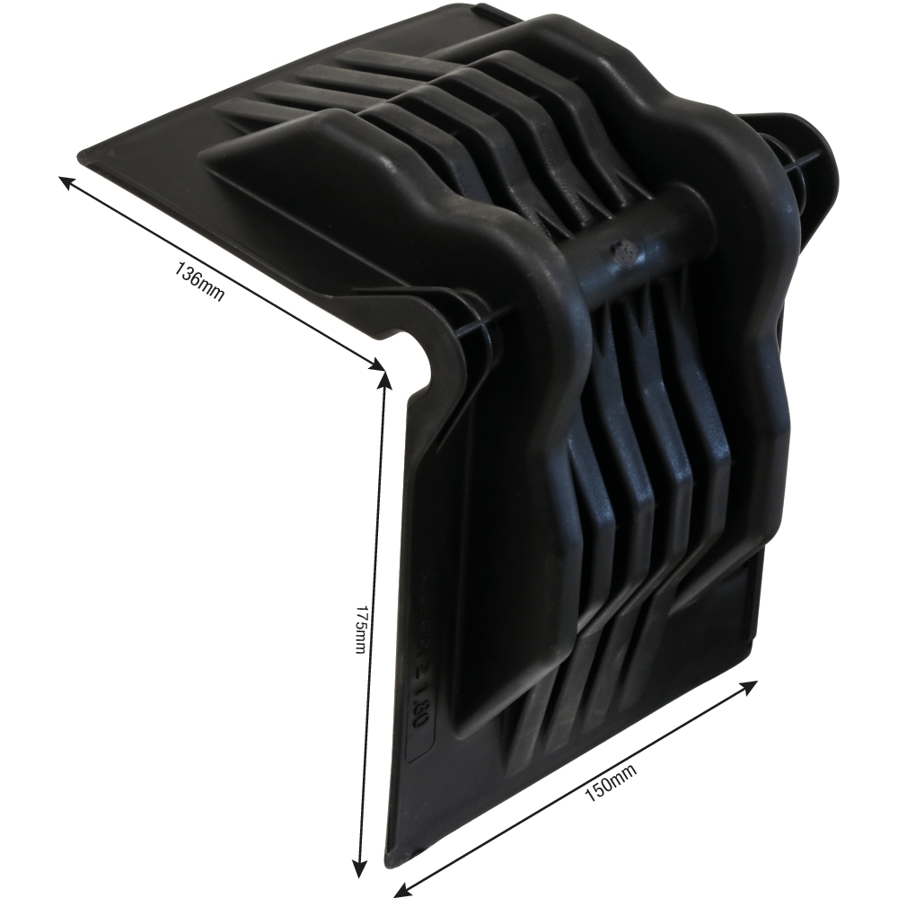 Cornière PVC pour sangle largeur max. 67mm DRAKKAR - 18336